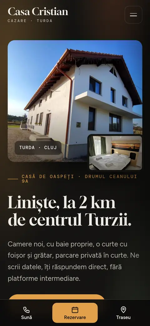 Casa Cristian pe telefon