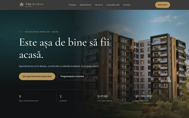 Site-ul City Residence