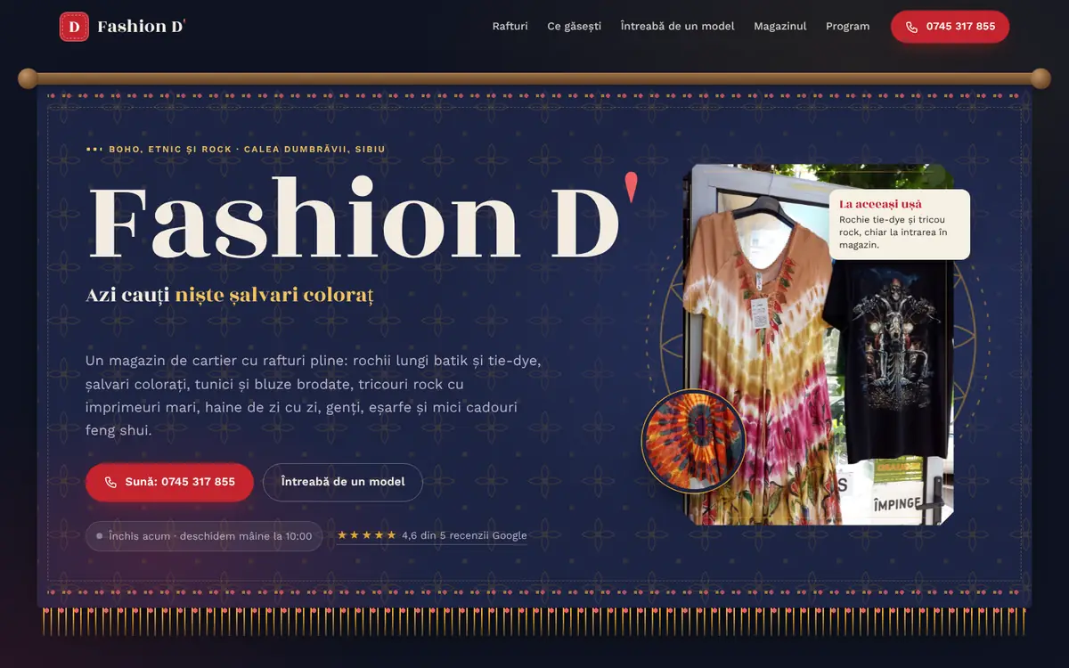 Fashion D' pe desktop