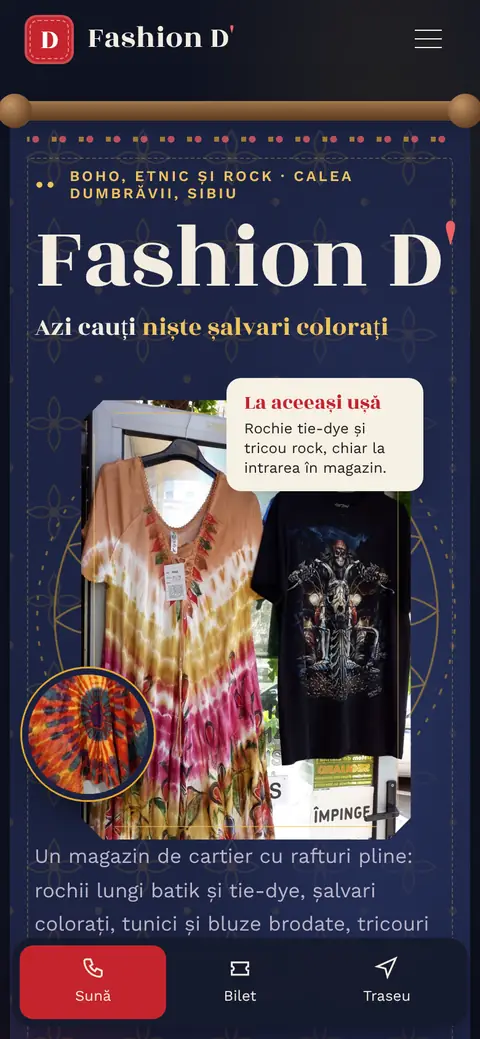 Fashion D' pe telefon