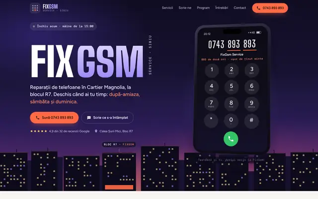 Site-ul FixGsm Service