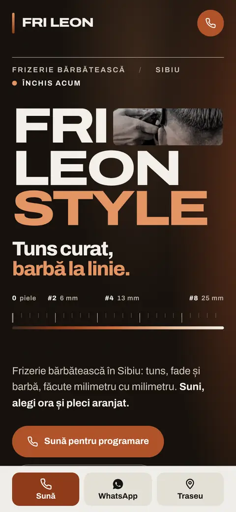 Fri leon Style pe telefon