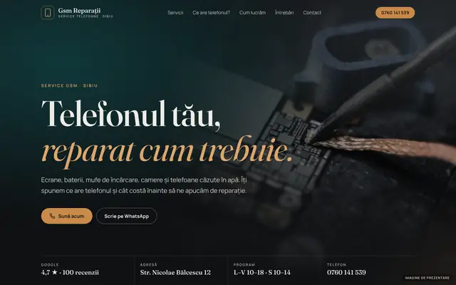 Site-ul Gsm Reparații