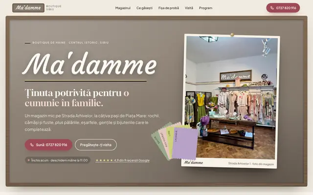 Site-ul Ma'damme