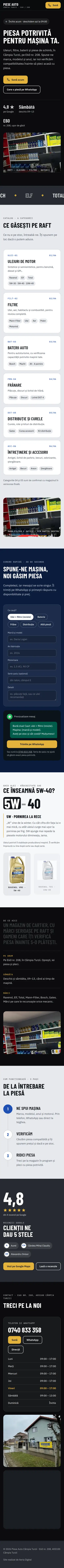 Pagina întreagă Piese Auto Câmpia Turzii, telefon