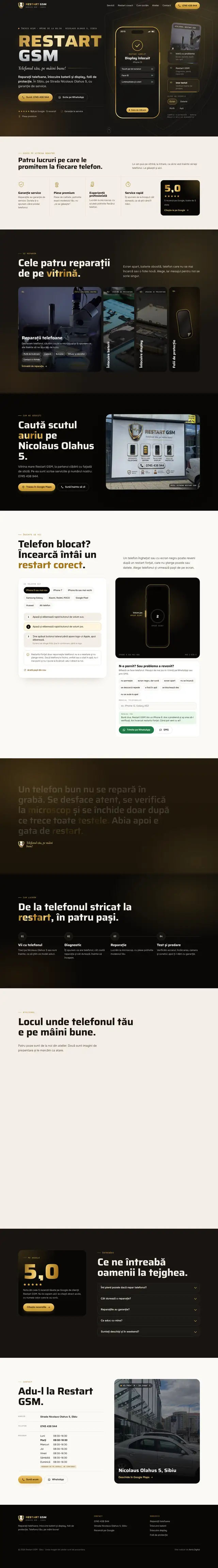Pagina întreagă Restart GSM, desktop