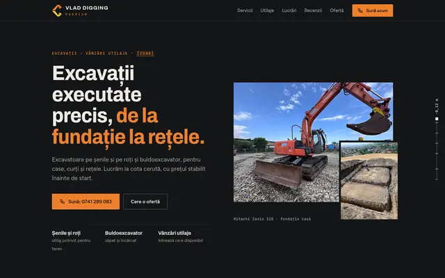Site-ul Vlad Digging Premium