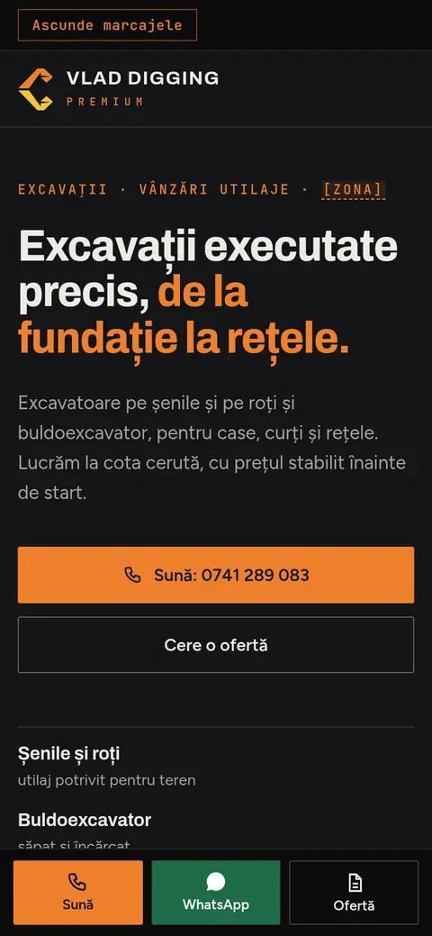 Vlad Digging Premium pe telefon